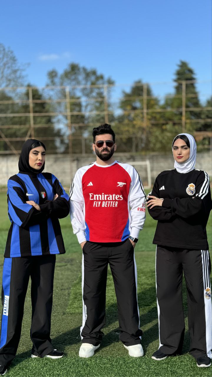 ست گرمکن فوتبالی مادرید کد 5208