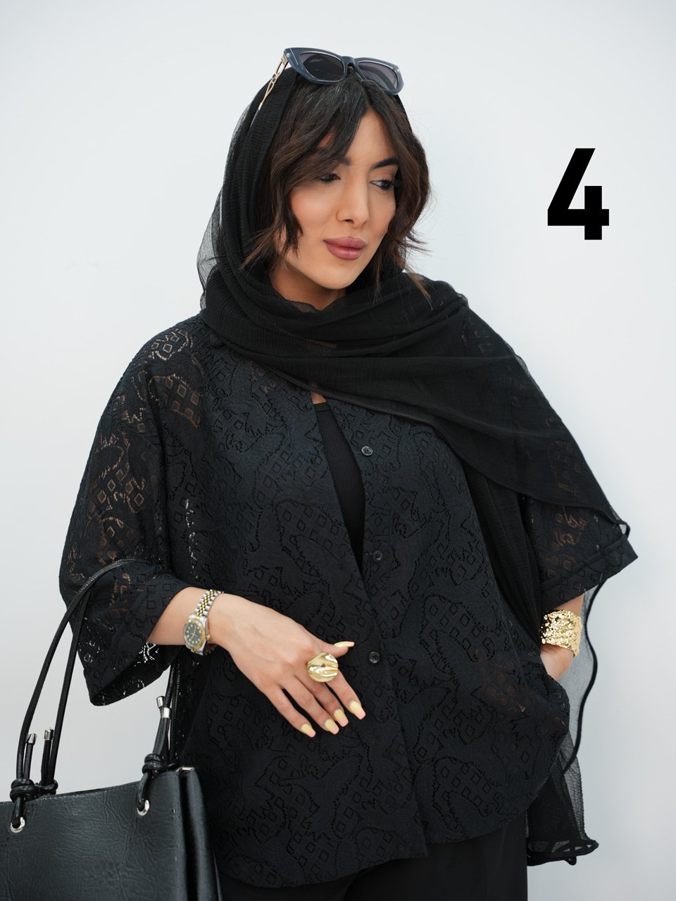شومیز دانتل ترند سمیرا کد7287
