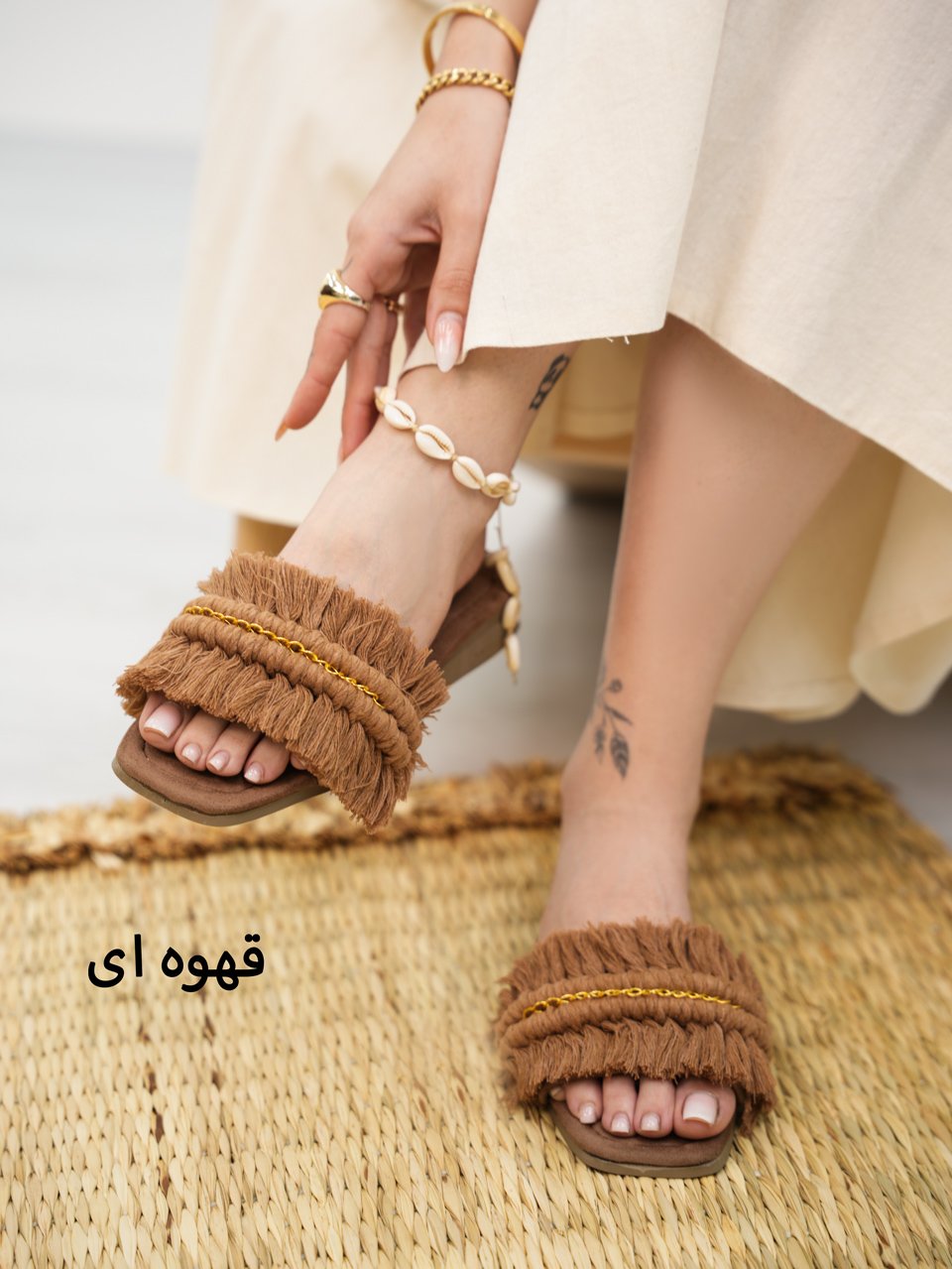صندل مکرومه سپیده کد7290